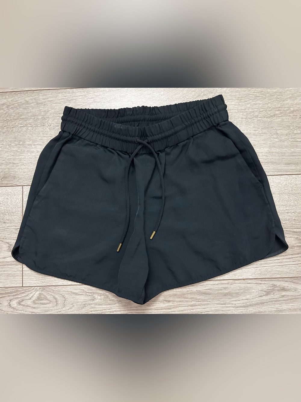Everlane | Black Drawstring Athletic Shorts